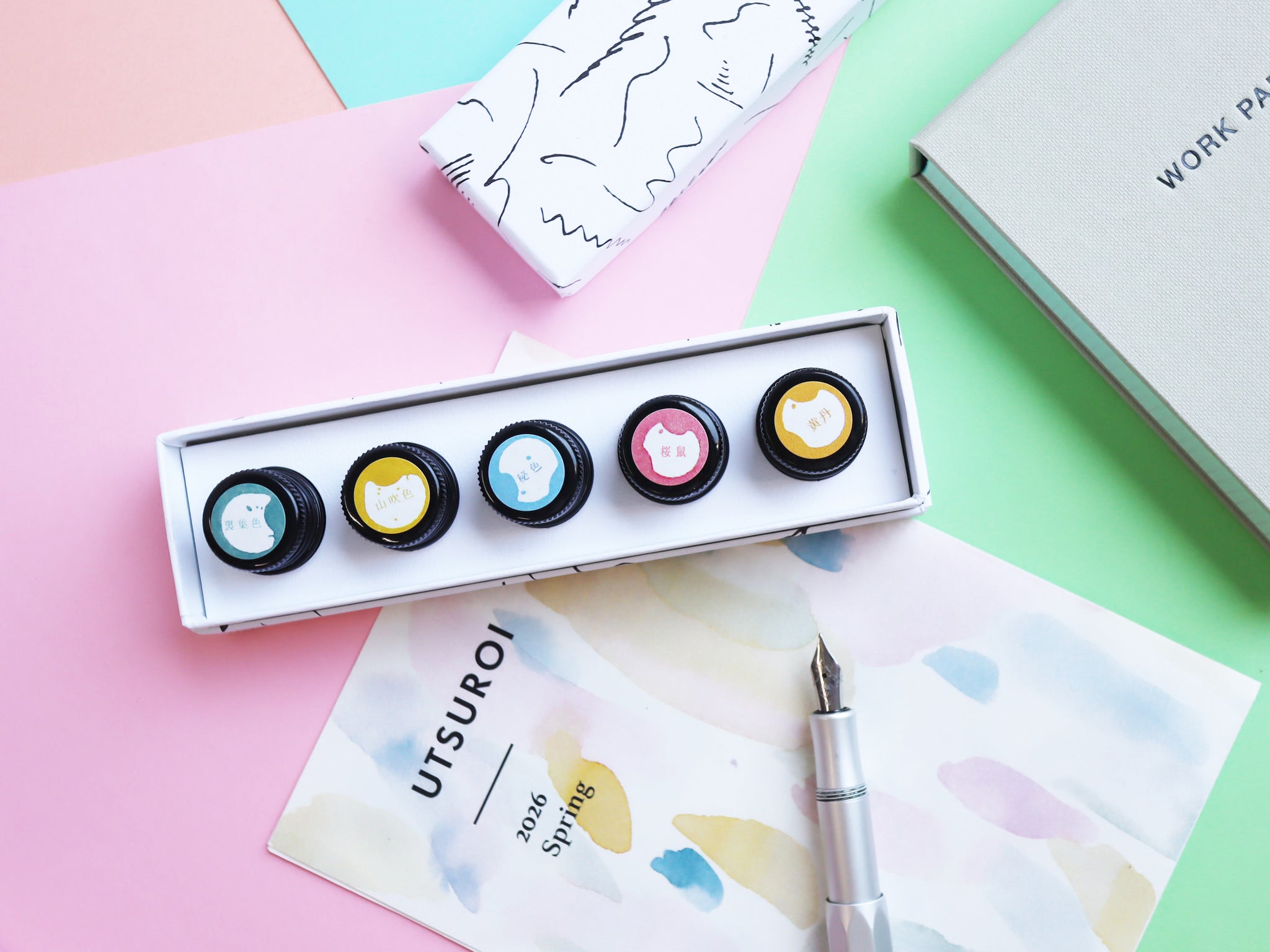 MINI INK BOTTLE SET | ミニインクセット – TAG STATIONERY