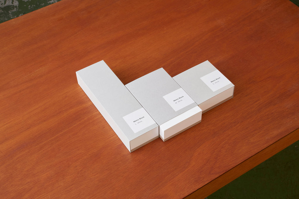 ITO BINDERY | メモブロック　ホワイト　L