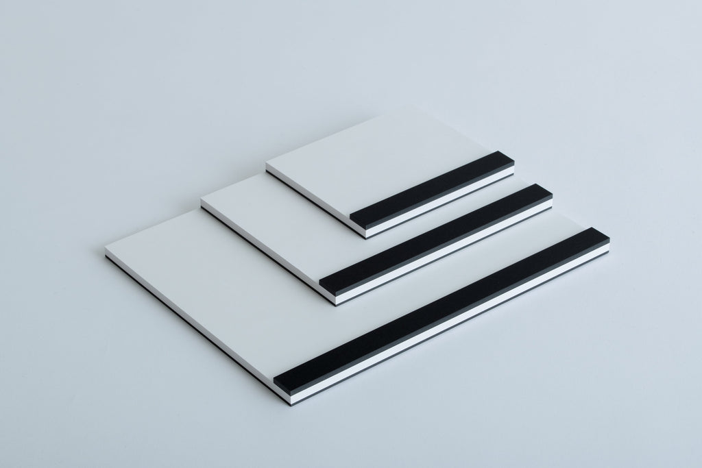 ITO BINDERY | ドローイングパッド A6 ブラックマウント ホワイト