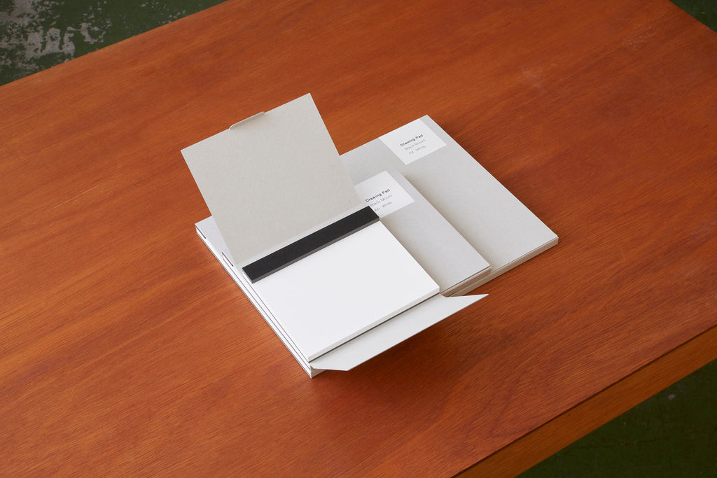 ITO BINDERY | ドローイングパッド A6 ブラックマウント ホワイト