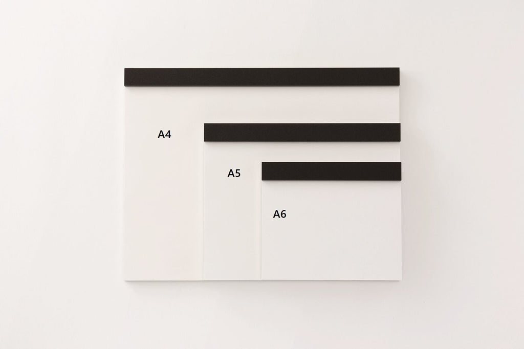 ITO BINDERY | ドローイングパッド A6 ブラックマウント ホワイト