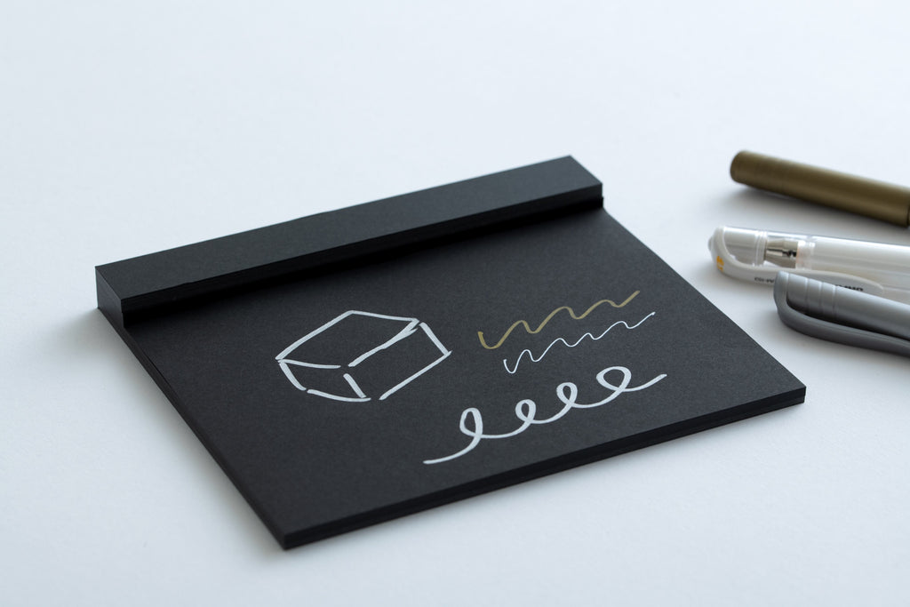 ITO BINDERY | ドローイングパッド A5 ブラックマウント ブラック