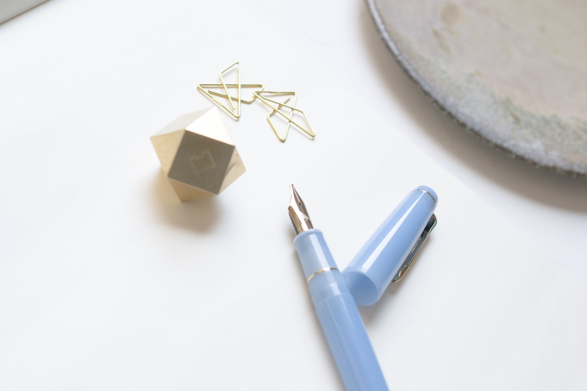 京の音 | 5周年記念万年筆（薄瑠璃）【TAG STATIONERY】