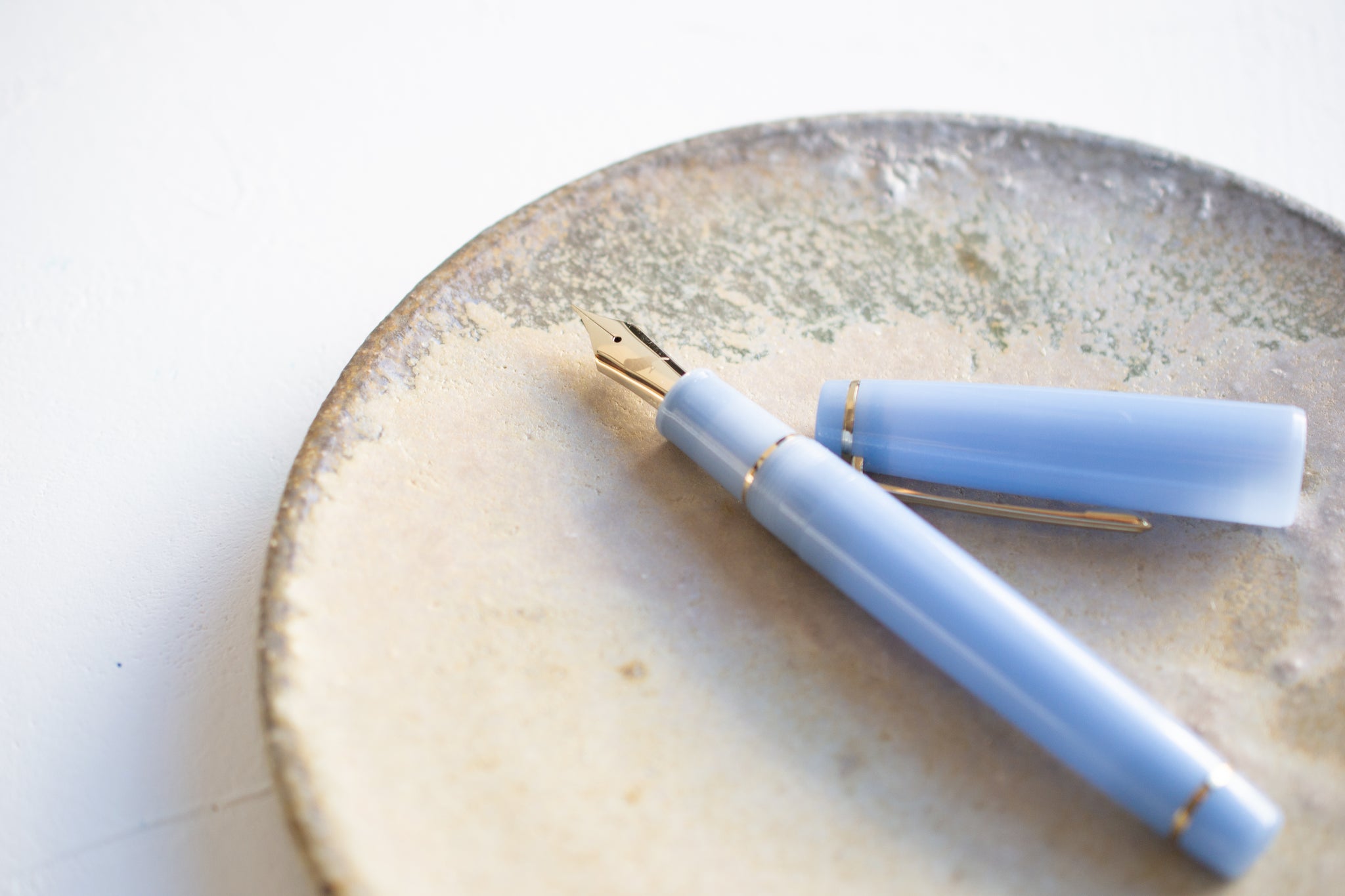 京の音 | 5周年記念万年筆（薄瑠璃）【TAG STATIONERY】