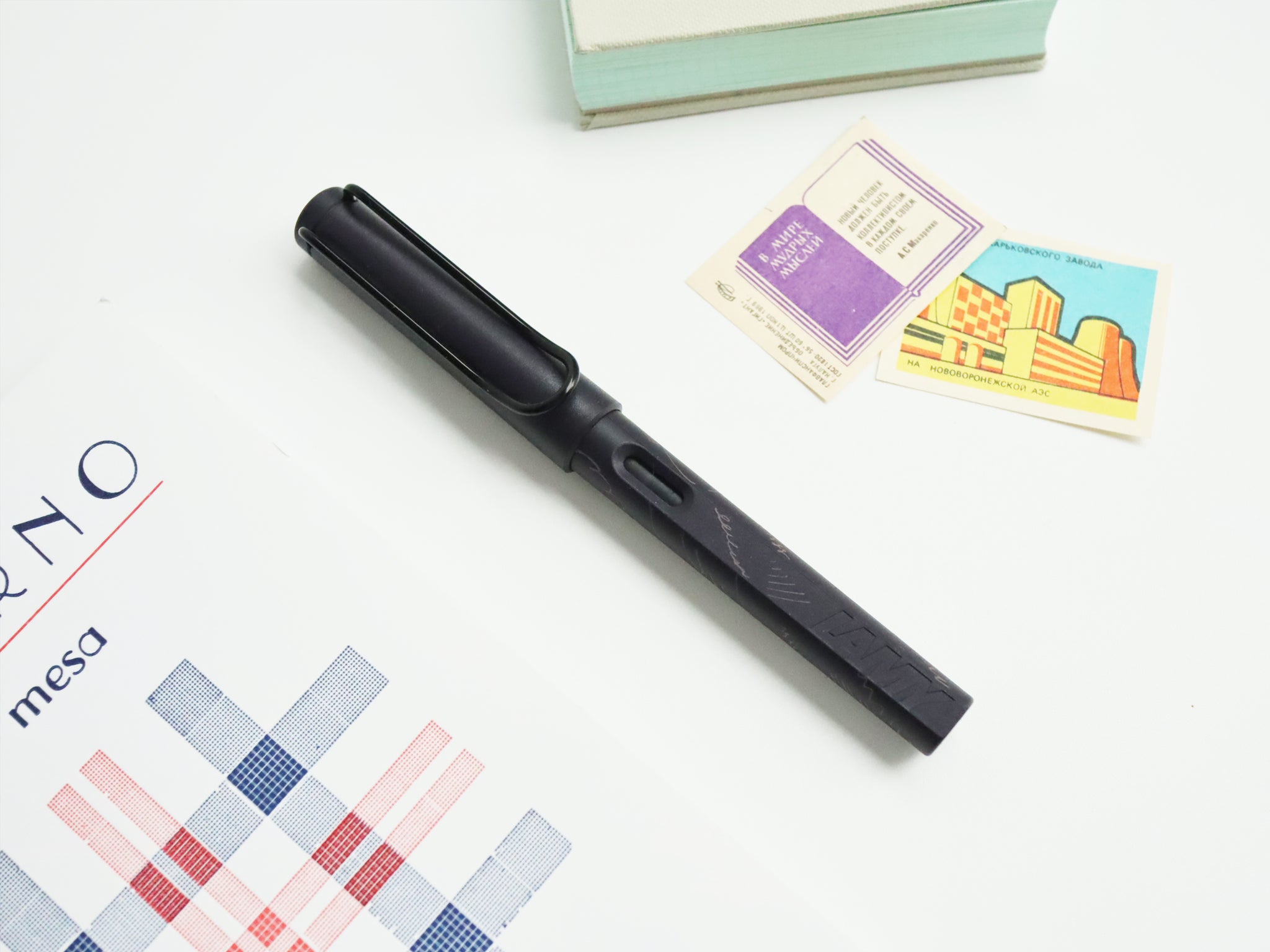 LAMY | safari TAG STATIONERY限定「WRITE＆DRAW」STEEL BLACK