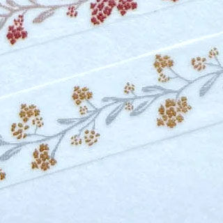 OEDA LETTERPRESS｜Masking tape[ MT011/ Bloom line Yellow]