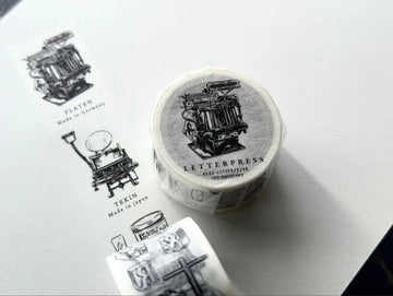 OEDA LETTERPRESS｜Masking tape[ MT023/ LETTERPRESS]