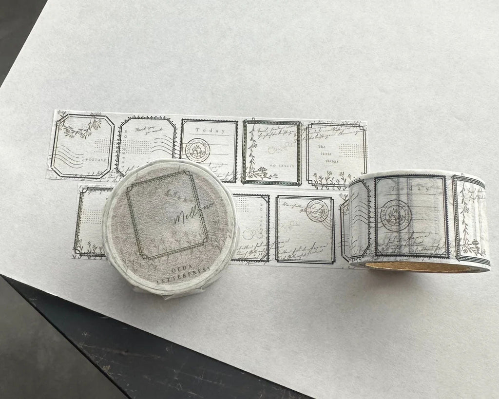 OEDA LETTERPRESS｜Masking tape[ MT026/ Mellow (green)]