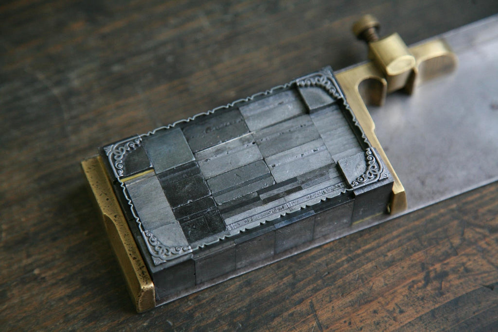 KOHUNKAN | 装飾活字ミニメッセージカード all Antique -31-