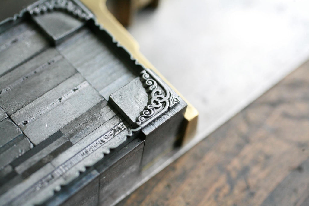 KOHUNKAN | 装飾活字ミニメッセージカード all Antique -31-