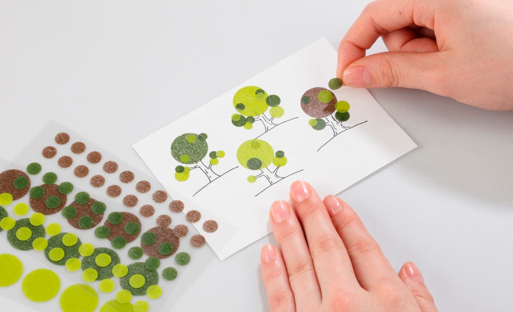 Stalogy | マスキング丸シール　φ20　シャッフルツリー