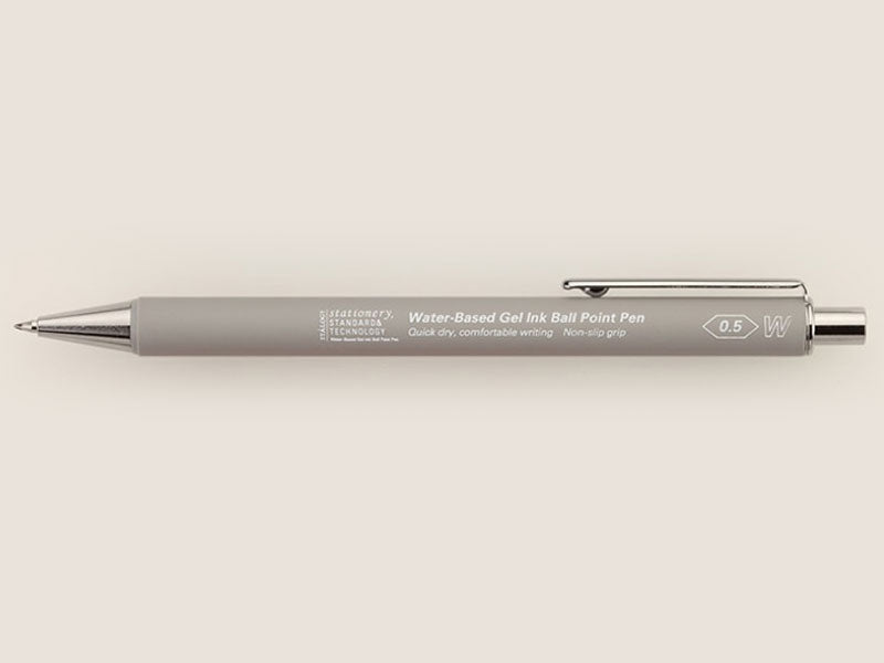 JAPAN MENSA グレー ボールペン STALOGY | ゲルインキボールペン 0.5mm グレー – TAG STATIONERY