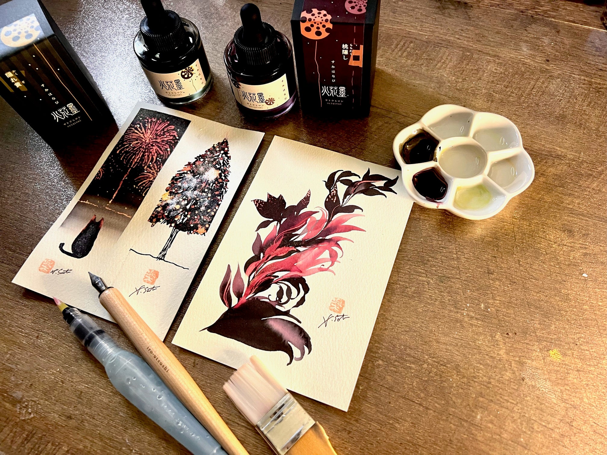 水彩画 「WORKS Another 0ー2」  F 0号 水彩画 「WORKS Another 0ー2」 F 0号