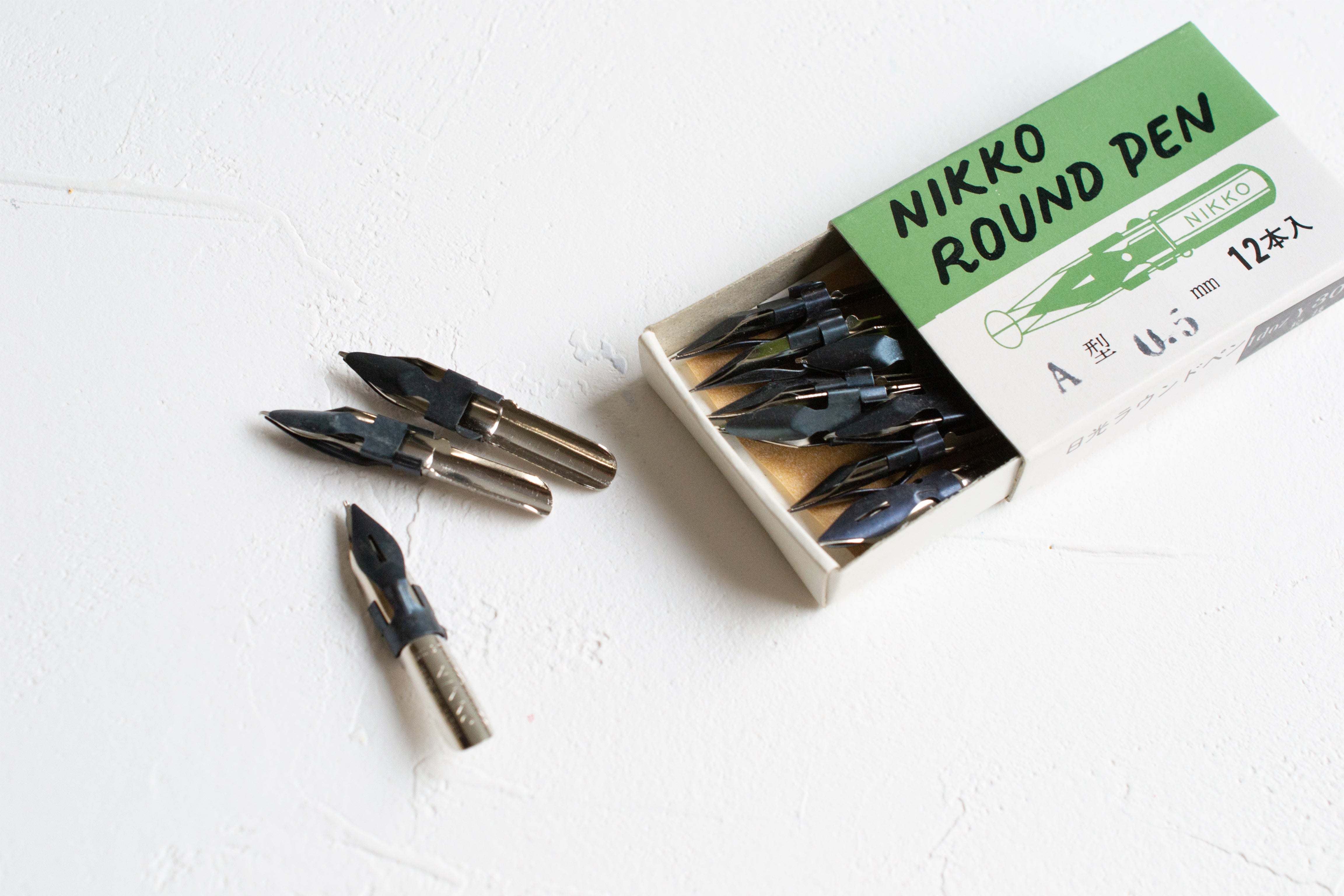 NIKKO | ROUND PEN A ニッコーラウンドペンA型 – TAG STATIONERY