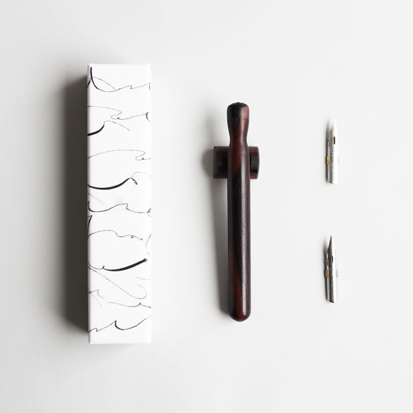 TAG STATIONERY | インクを楽しむつけペンセット 黒檀