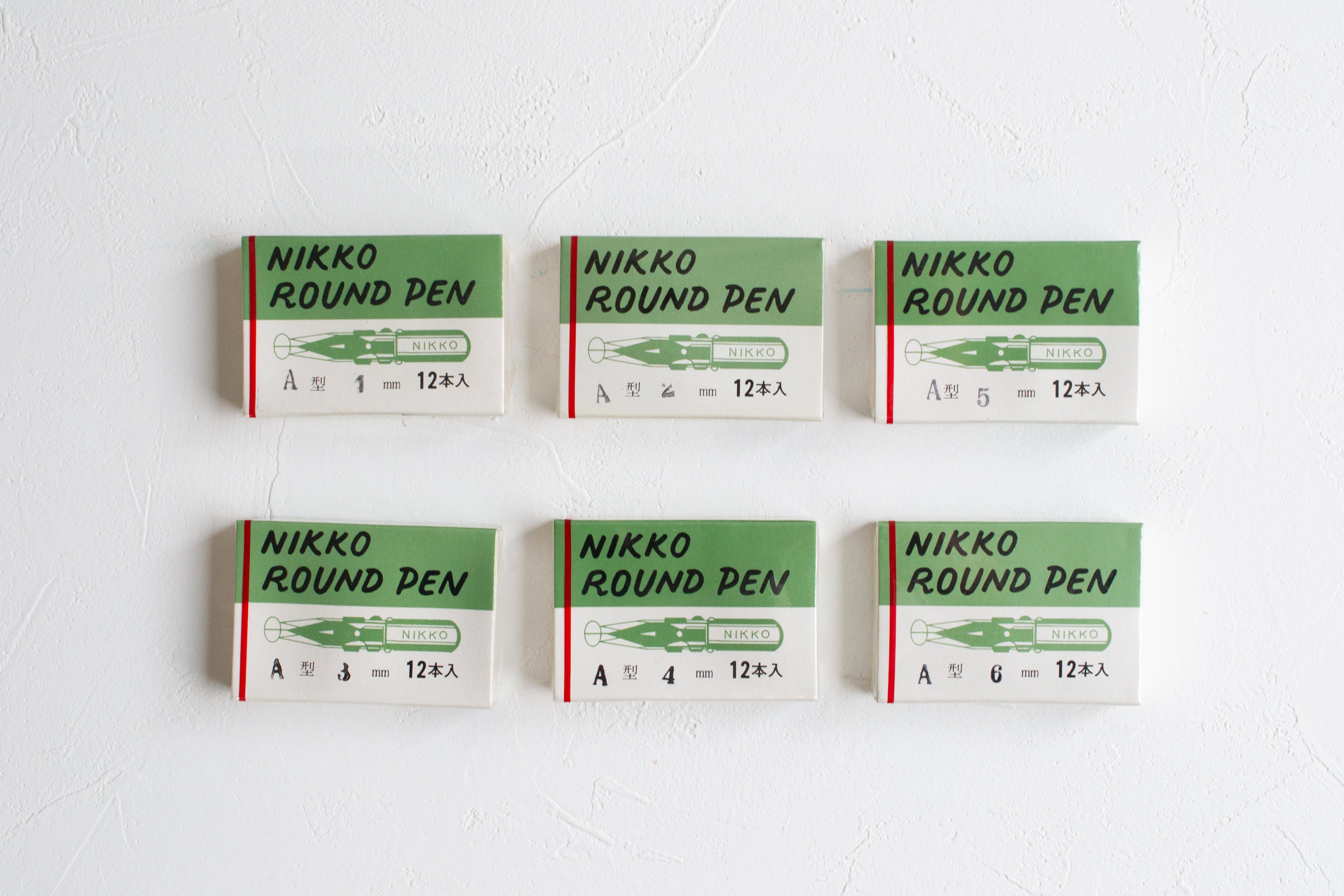 芦原 ニッコー丸ペン NIKKO | ROUND PEN A ニッコーラウンドペンA型 – TAG STATIONERY
