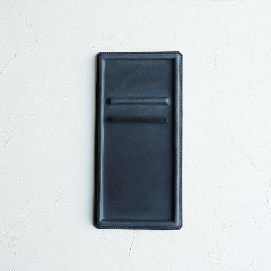 未使用】SHINARI シナリ 革製 インク＆ペントレイ SHINARI