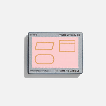 Before Breakfast | Anywhere Labels (Candy Pink)【TAG STATIONERY STORE】