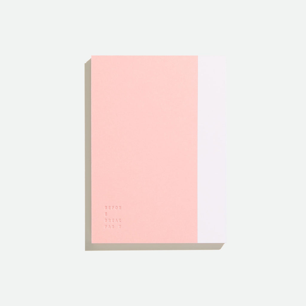 Before Breakfast | Everyday Notes （Coral_White/Blank）【TAG STATIONERY STORE】
