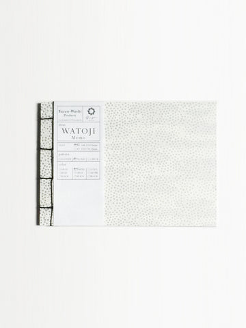 ginger | 和綴じメモ A6 CLOUD-White 1【TAG STATIONERY STORE】