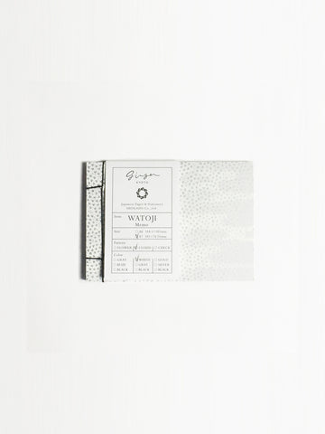 ginger | 和綴じメモ A7 CLOUD-White 1【TAG STATIONERY STORE】